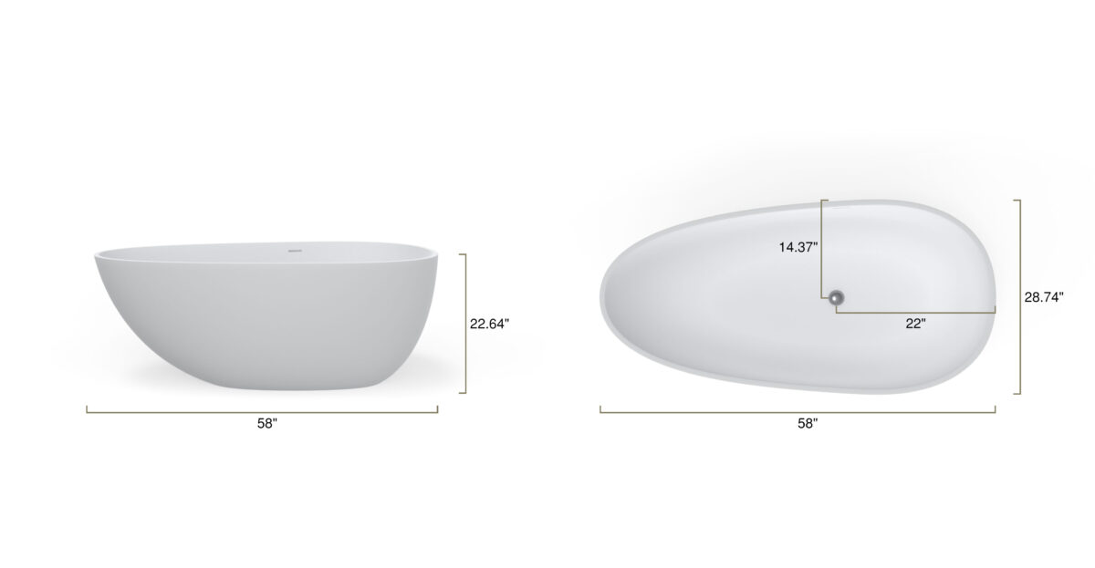 Freestanding Bathtub BW-01-S