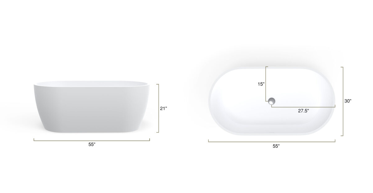 Freestanding Bathtub BW-02-S