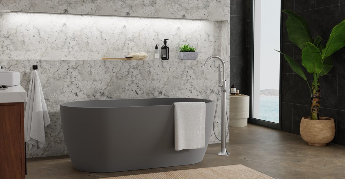 Freestanding Bathtub BW-02-S-GRY