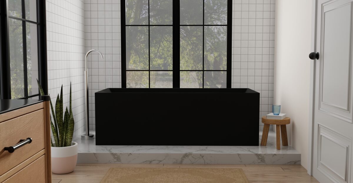 Freestanding Bathtub BW-07-BLK