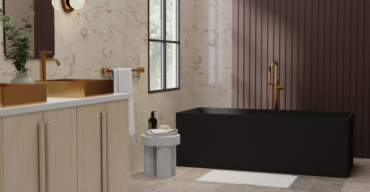 Freestanding Bathtub BW-07-BLK