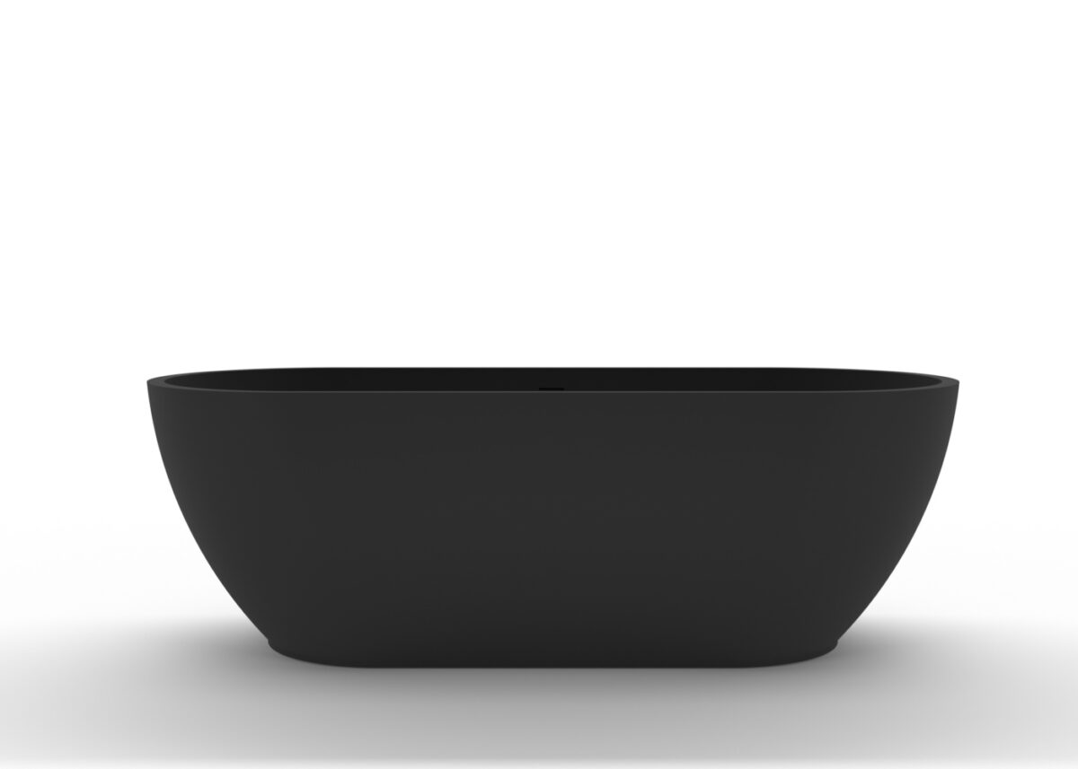 Freestanding Bathtub Bathtub-02-L-Black