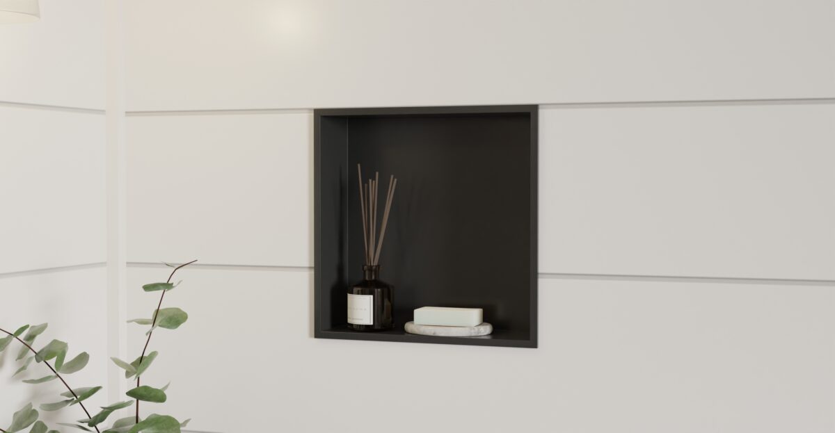 White Shower / Bathtub Niche NS-01