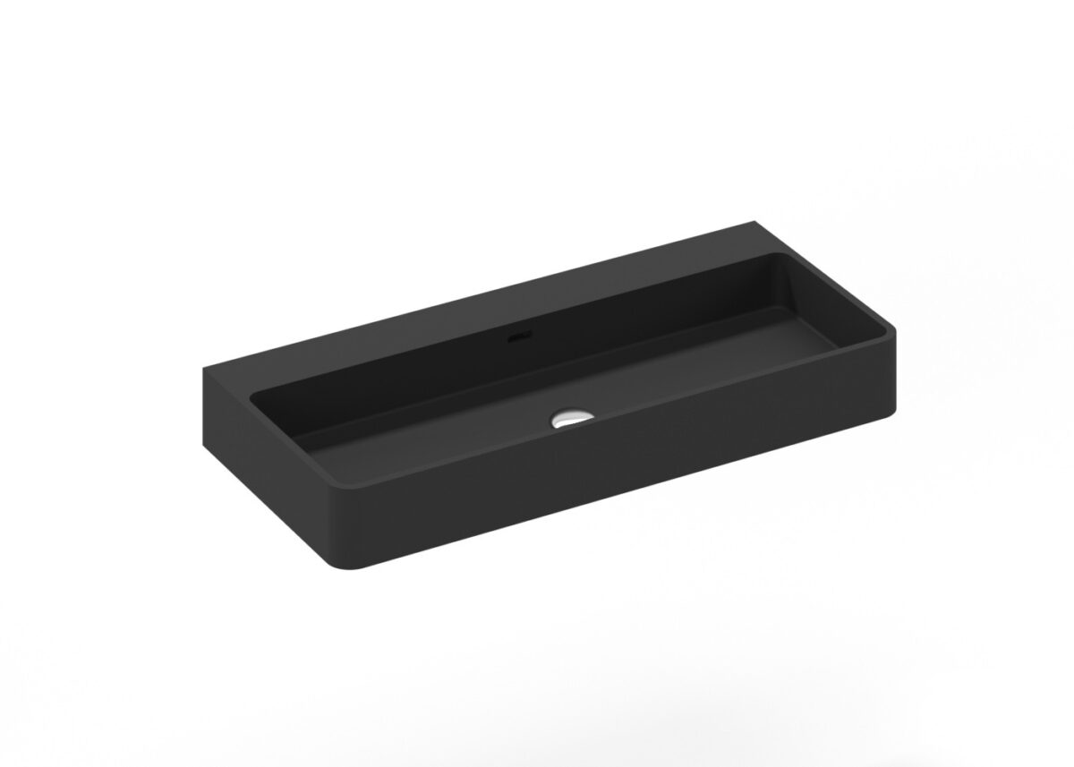 Wall Mounted Sink WT-01-XL-BLK