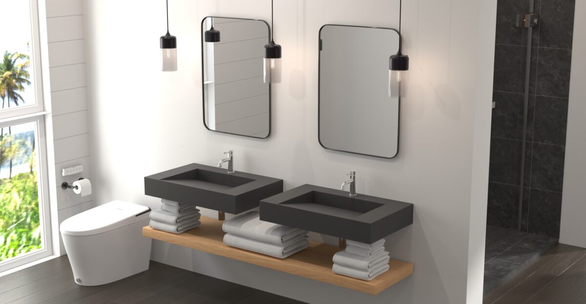 Wall Mounted Sink WT-04-D