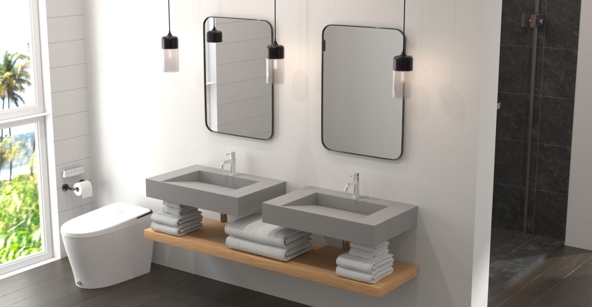 Wall Mounted Sink WT-04-D