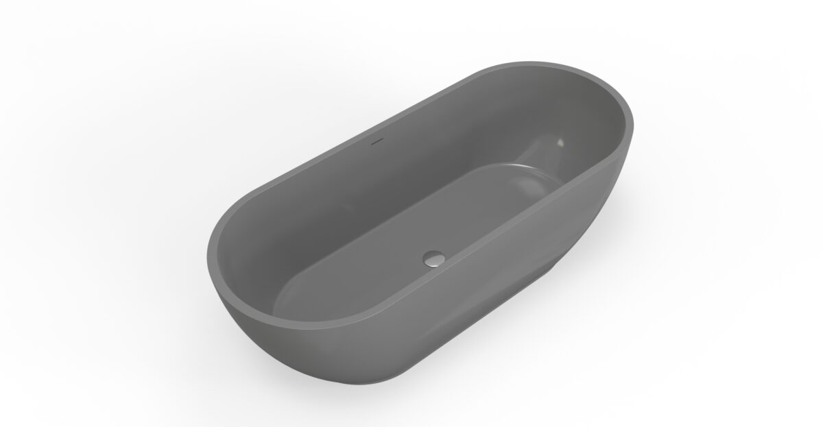 Freestanding Bathtub BW-02-L-GRY