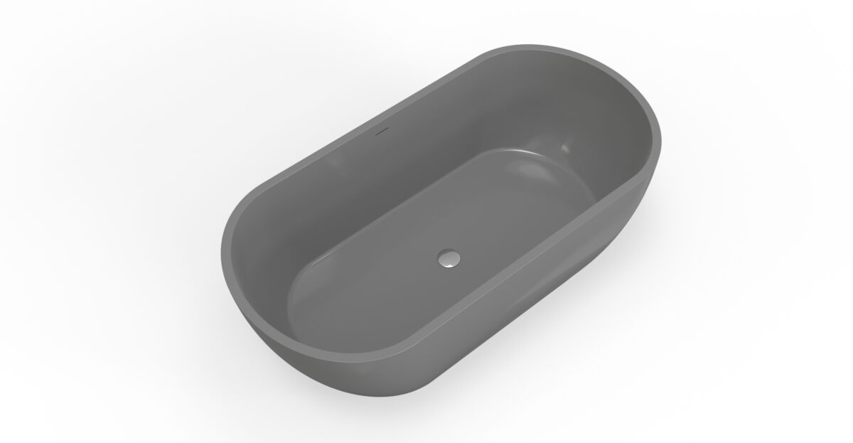 Freestanding Bathtub BW-02-M-GRY