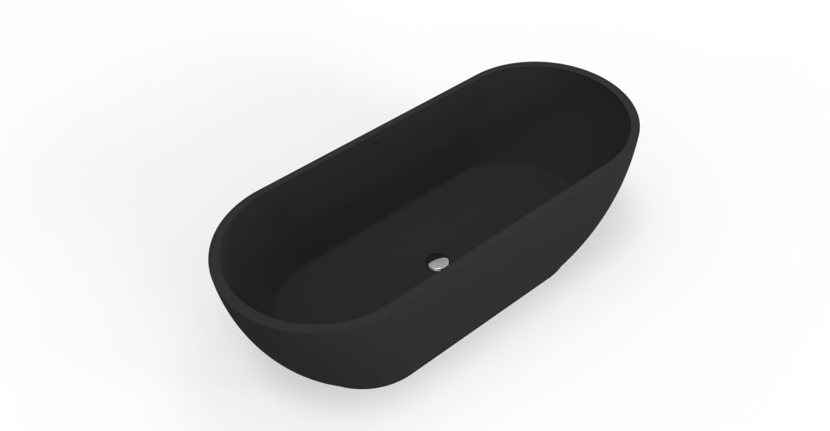 Freestanding Bathtub BW-02-XL-BLK