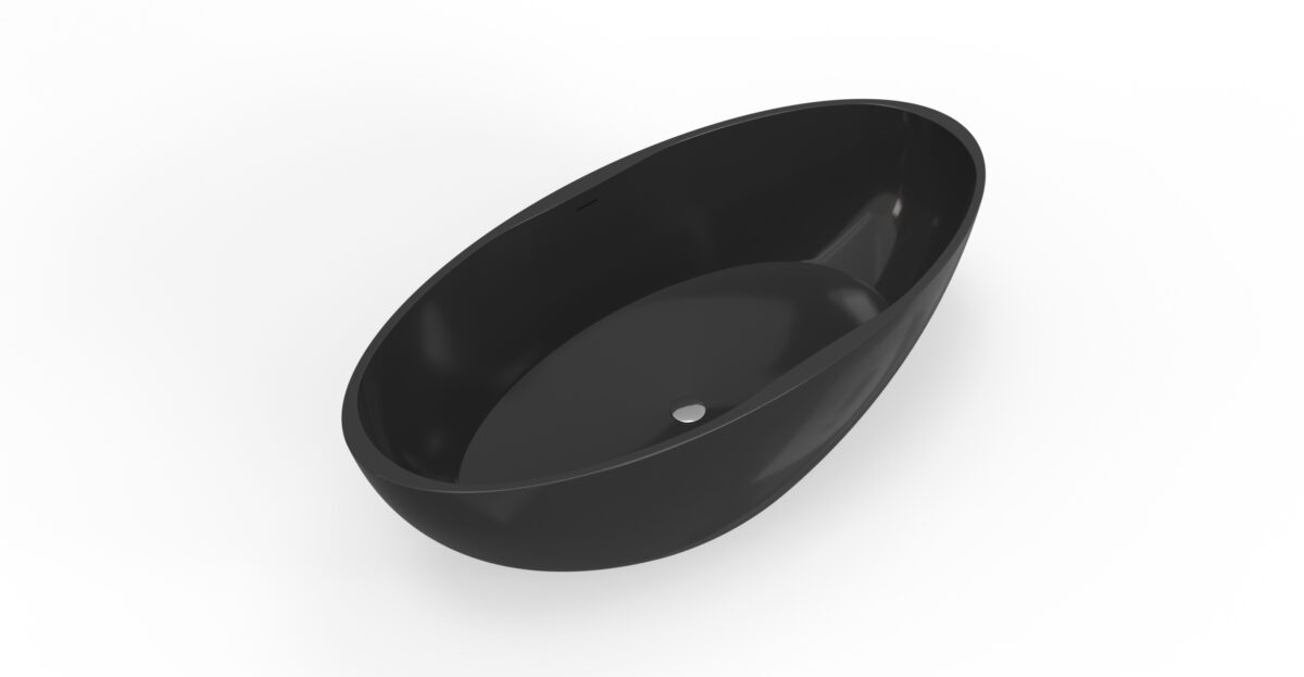 Freestanding Bathtub BW-04-XL-BLK