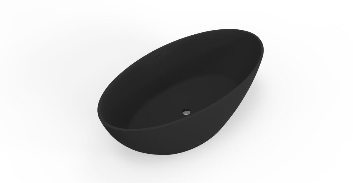 Freestanding Bathtub BW-05-L-BLK