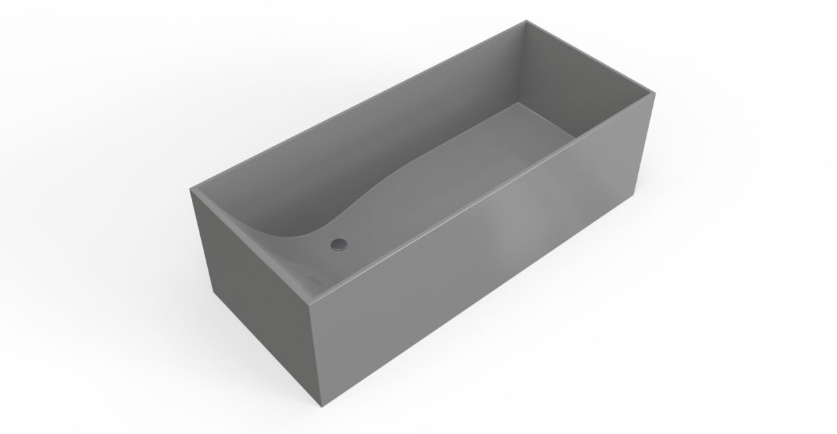 Freestanding Bathtub BW-06-XL-GRY