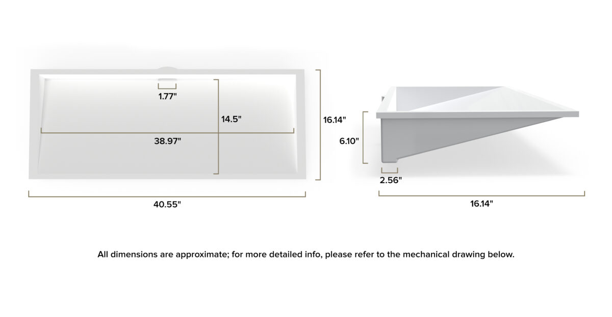 Undermount Ramp Sink UB-04-40